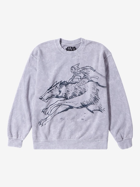 Her Universe Tops - Our Universe Star Wars Ahsoka Loth-Wolf Sweatshirt
